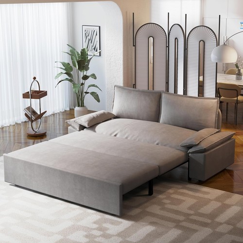 Queen modern velvet sleeper - queen,