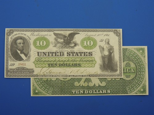 Reproduction 1861 - $10,