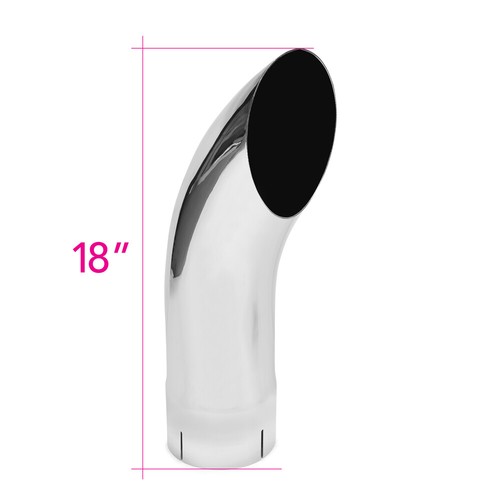 18 chrome exhaust - 4",