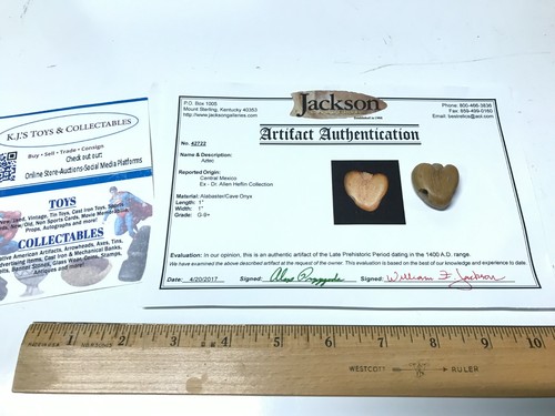 Native carved onyx - native, gorget