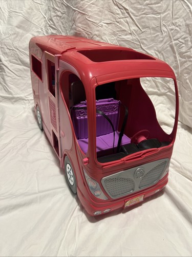 Barbie pink sisters - pink, camping