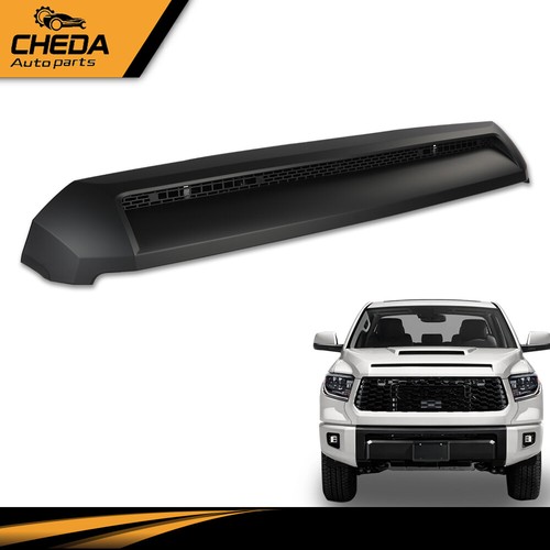 Front upper hood bulge molding - front,