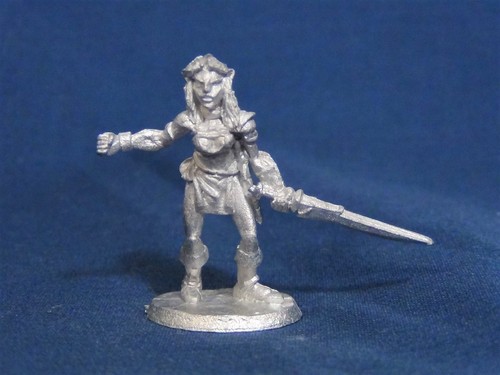 Ral partha female warrior - partha,