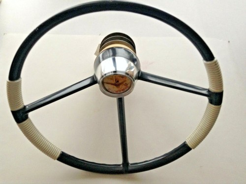 Vintage boat steering wheel - vintage,