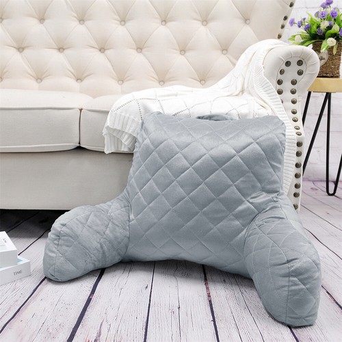 Velvet backrest pillow with - velvet,