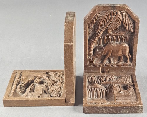 Antique hand carved wood - hand,