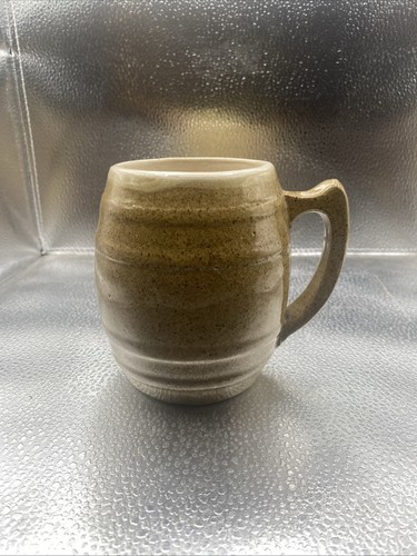 Vtg uhl pottery barrel - vtg,