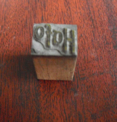 Vintage metal wood - wood, hafo