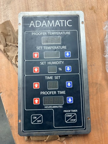 Adamatic proofer control - adamatic,
