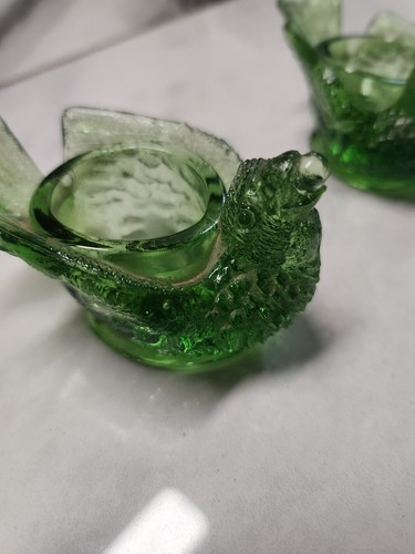 Vintage green depression - green, glass