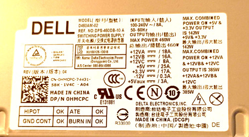 0hmcpc genuine dell xps - 0hmcpc,