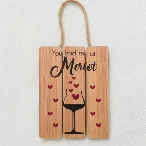 Wine decor you - me, at