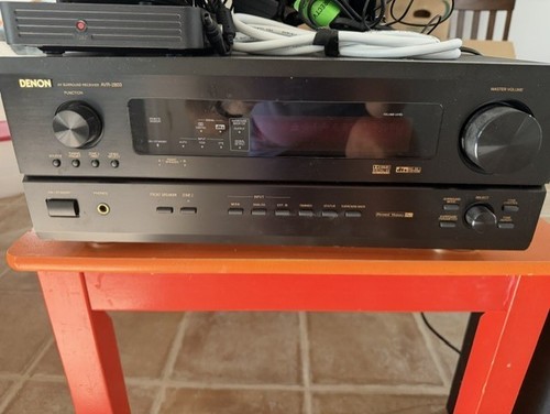 Denon surround receiver avr - denon, av