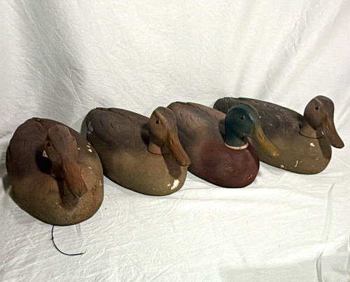 Vintage foam floating mallard - floating,