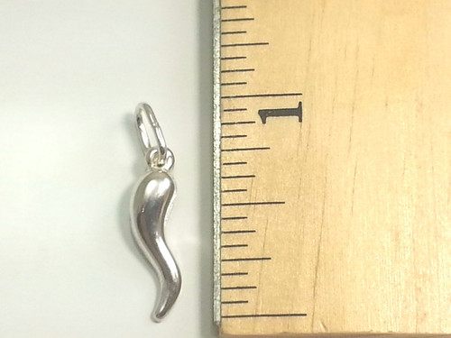 Italian horn pendant inch - italian,