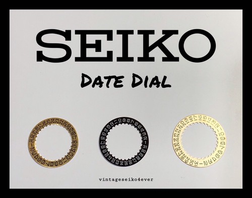 Nos genuine seiko date - date, wheel