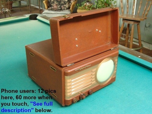 Vintage 1940 motorola 7vt5r - 1940's,
