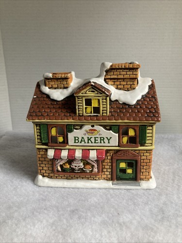 Vintage christmas house bakery - vintage,
