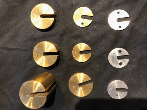 Vintage ohaus metic weights - metic,