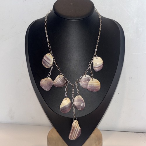 Warmplum sea shell pendant - warmplum,