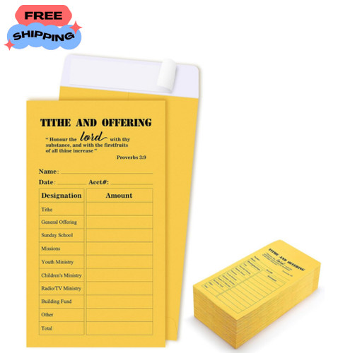 100 pcs tithes and - pcs,