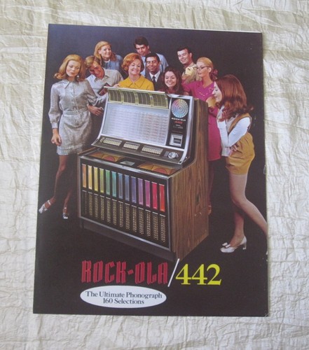 Rock ola 442 jukebox flyer - 442,