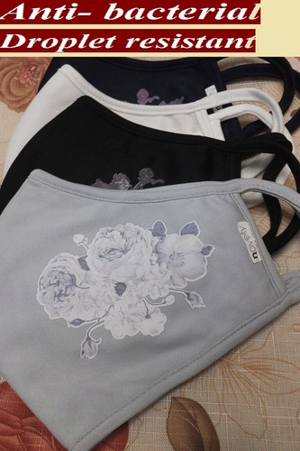 Pack printed floral face - 3, 4