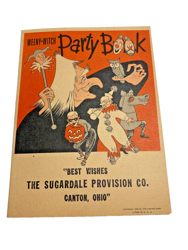 Vintage 1955 weeny - witch, party