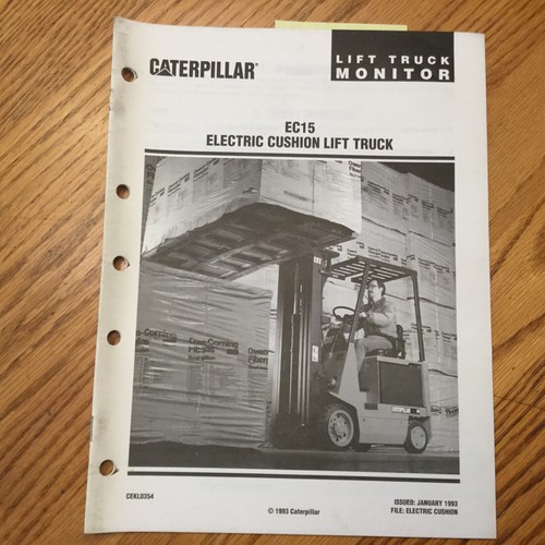 Cat caterpillar ec15 electric - caterpillar,