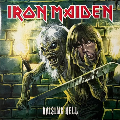 Iron maiden raising hell lp - hell,
