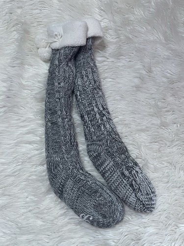 Pink tall sweater boot - vs,