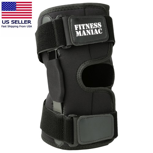 Hinged knee brace - knee, and