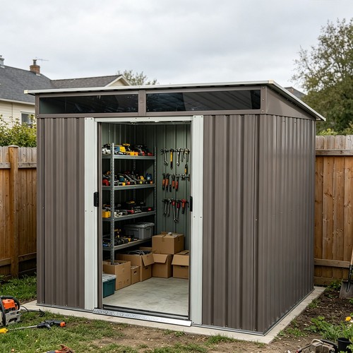 6x5 metal garden - metal,