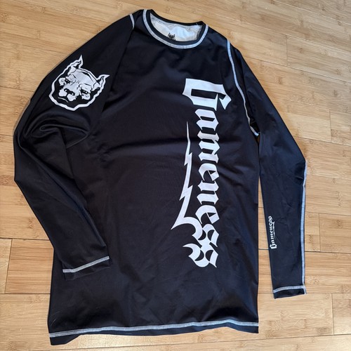 Gameness bjj mma rash guard - gameness,