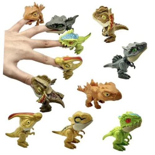 Pack biting finger dinosaurs - pack,