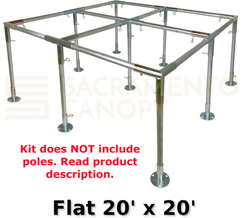 Wide flat roof - wide, canopy