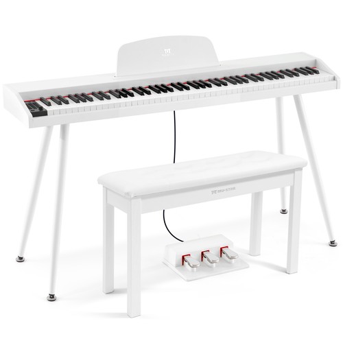 Keys white semi weighted - 88,