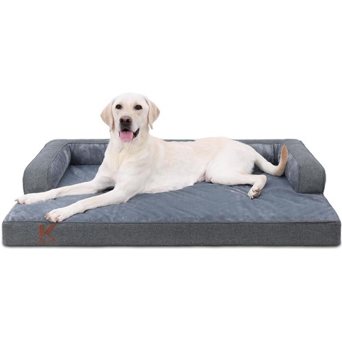 Large indoor dog - indoor, bed