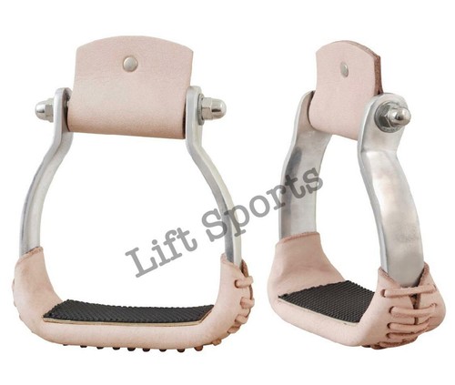 Western horse saddle stirrups - western,