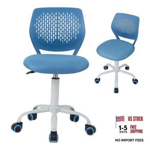 Kids desk chair blue - chair,,