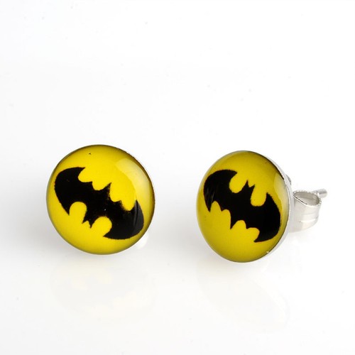 Yellow batman symbol - symbol, stainless