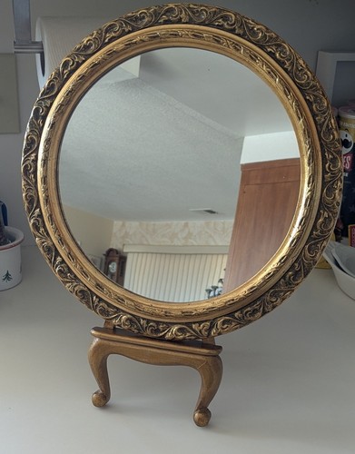 Antique round wooden - 12.5",