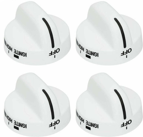 Range burner control knobs - 4,