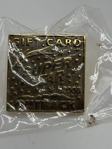 Sealed outback steakhouse pin - sealed!,