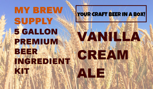Vanilla cream ale advanced all - cream,