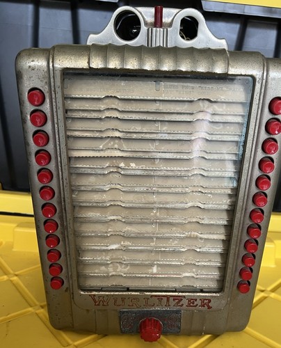 Wurlitzer model 4820 wallbox - model,