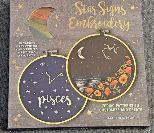 Star signs embroidery - signs, kit