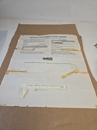 Ohaus scale corp caliper - scale,