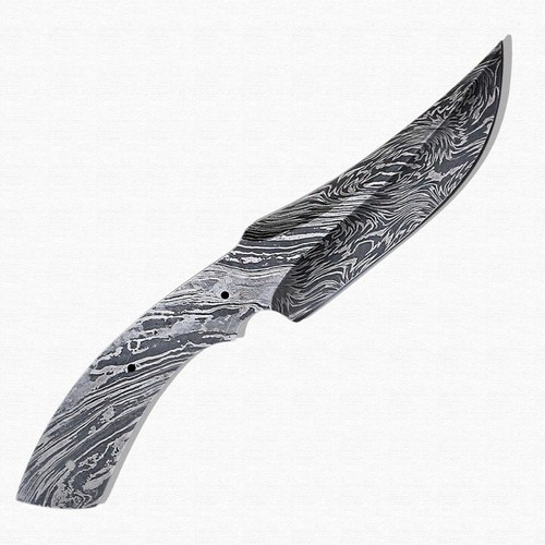 Damascus steel hunting - 9.5",