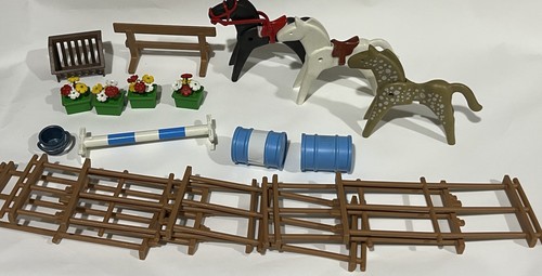Vintage playmobil 3855 - playmobil, horse